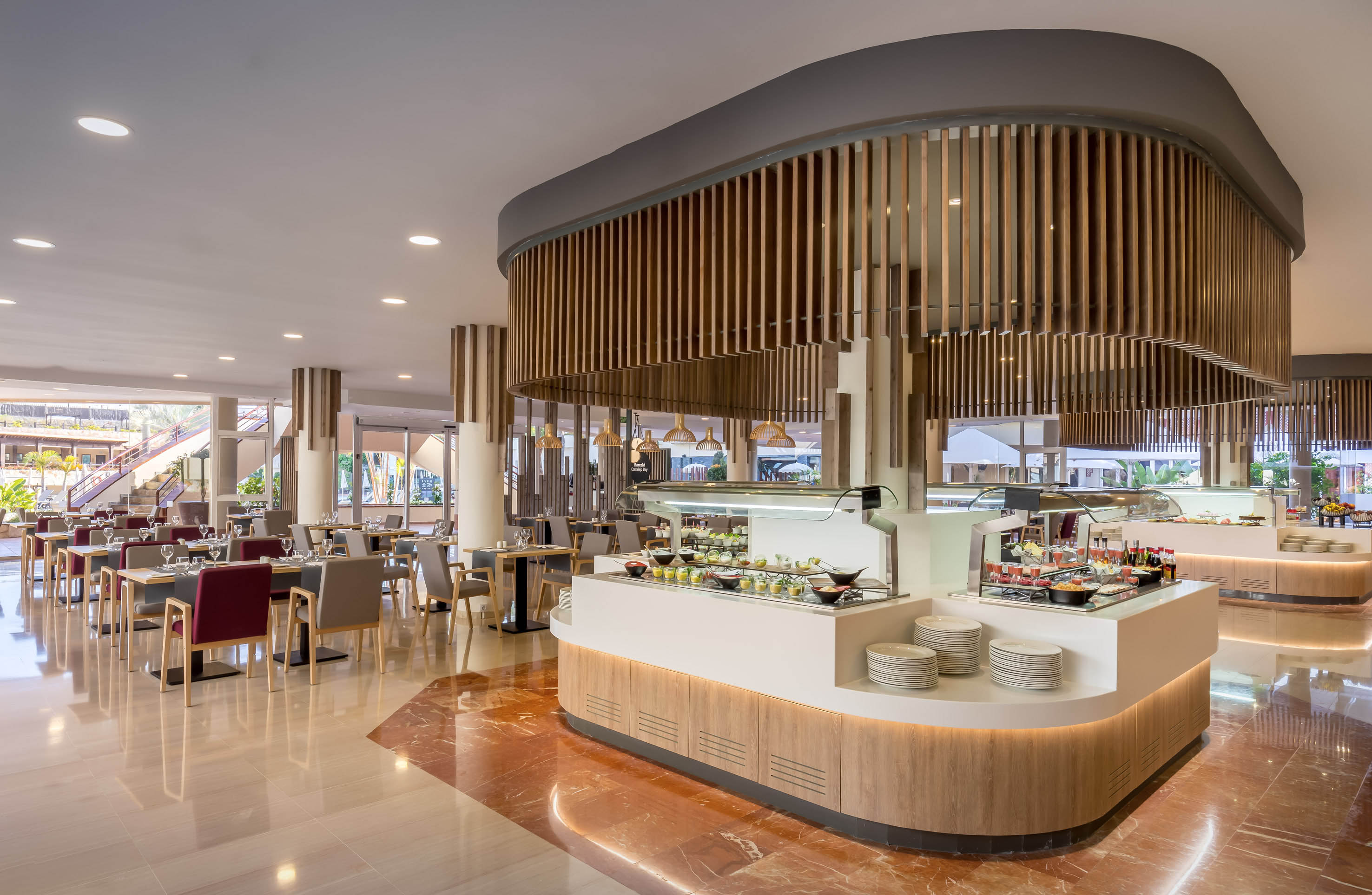 buffet hotel barcelo corralejo bay