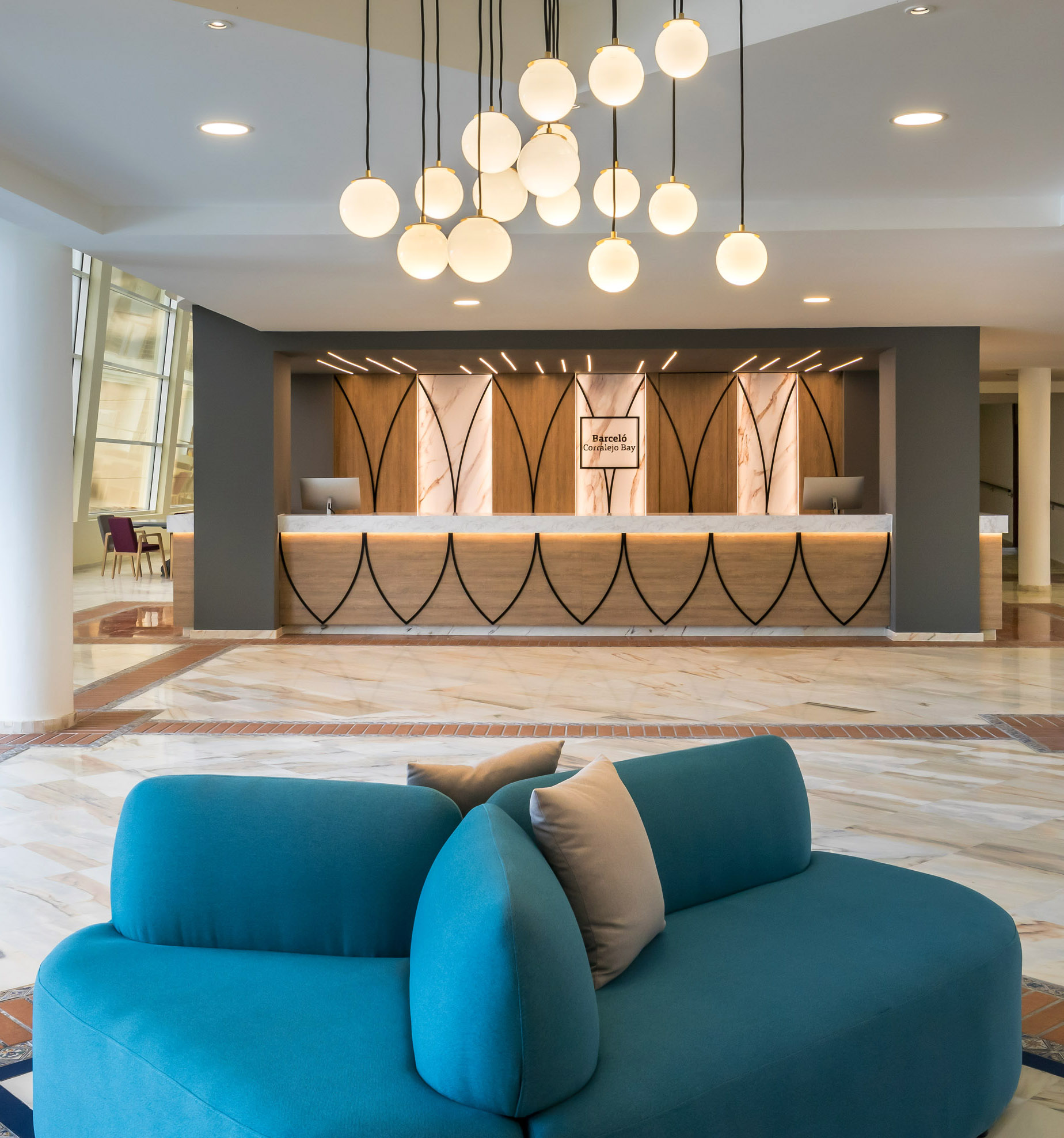 lobby hotel barcelo corralejo bay
